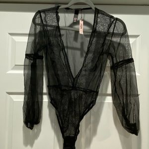 Victoria’s Secret sheer bodysuit size small